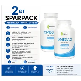 vitamoment Omega 3 Kapseln 2 St.