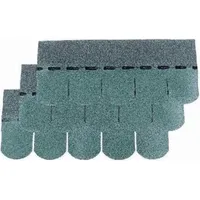 Easy Dachschindeln 80 x 33,6 cm Grün