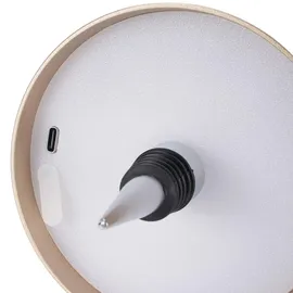 ideoon lights Akku Flaschenlampe Gold 4 St.