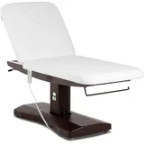 Physa Pescara White Kosmetikliege Höhen-, Rücken-, Sitz- und Fußeinstellung Handsteuerung, Kopfkissenpolster Behandlungsliege Therapieliege Kosmetikliege elektrisch
