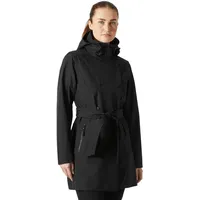 HELLY HANSEN Welsey Ii Trench Jacke, Schwarz, S