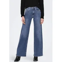 Only ONLMADISON BLUSH HW Wide DNM CRO372 NOOS Blue/Medium Blue Denim L(40)/32