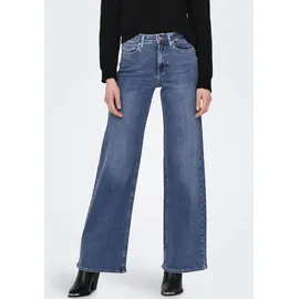 Only ONLMADISON BLUSH HW Wide DNM CRO372 NOOS Blue/Medium Blue Denim L(40)/32