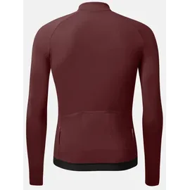 Danish Endurance Langarmshirt Aero LS Cycling Jersey in marineblau - M
