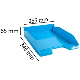 Exacompta Briefablage COMBO MIDI, Kollektion Iderama, Türkis glossy