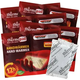 ThermoPad Handwärmer Wärmedauer 12 Stunden 5 Paar