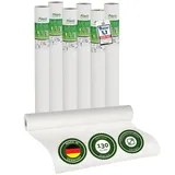 Veluxis Malervlies Veluxis® Premium Glatvlies, (6-St), überstreichbar, rissüberbrückend & formstabil weiß