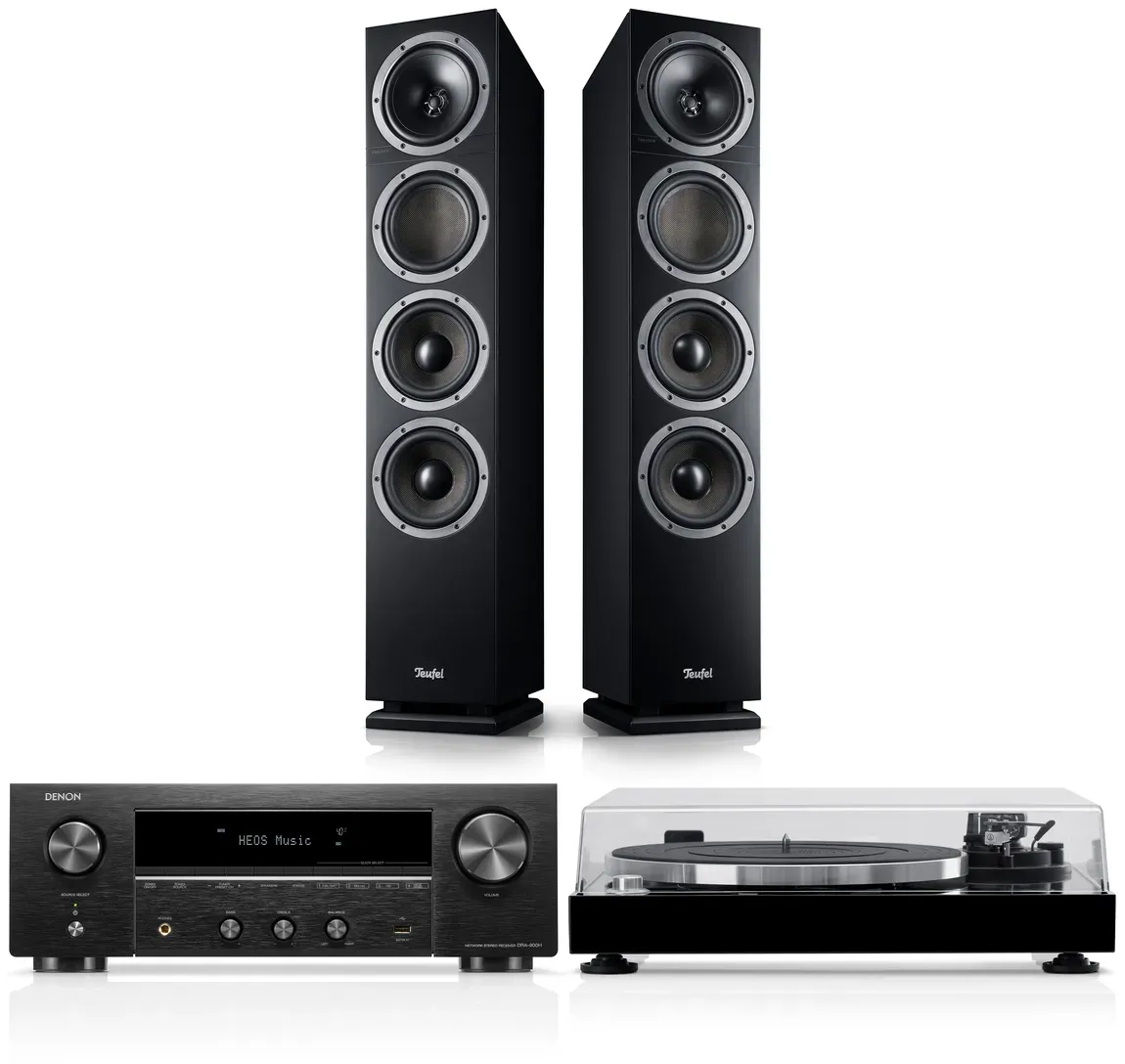 THEATER 500 + DENON DRA-900H + DUAL DT 500