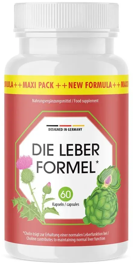 Die Leber Formel - Mariendistel Kapseln 60 St