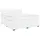 vidaXL Boxspringbett 180 x 200 cm Weiß