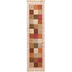 Teppich HEINE HOME Gr. 5, bunt (natur, bunt), B:190cm H:7mm L:290cm, Wolle, Wolle, Teppiche