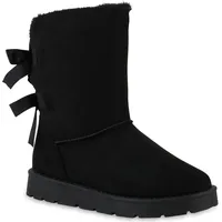 VAN HILL Winter Boots in Schwarz
