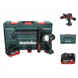 Metabo BS 18 LTX BL Q I Akku Bohrschrauber 18 V 130 Nm Brushless + 1x Akku 8,0 Ah + metaBOX - ohne Ladegerät