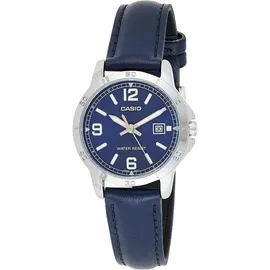 Casio Ltp-v004l-2budf 35 Mm Uhr Leather / Mineral One Size