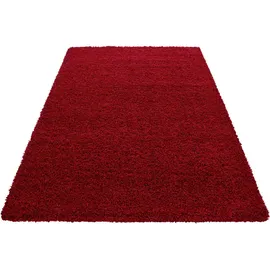 Ayyildiz Life Shaggy 1500 Hochflorteppich 300 x 400 cm rot