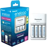 Panasonic eneloop Smartplus Charger BQ CC55 + 4x eneloop AA 2000mAh (K-KJ55MCD40E)