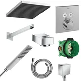Hansgrohe LivaFine Duschsystem, Thermostat,