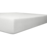 Kneer Spannbettlaken für Topper Vario-Stretch 160 x 200 cm weiß