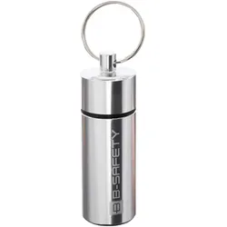 B-SAFETY - Aluminium-Aufbewahrungsbox inklusive Schlüsselanhänger