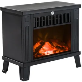 Homcom Elektrokamin 600/1200 W schwarz