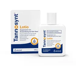 Tannosynt Lotio bei gereizter Haut 100 g Suspension