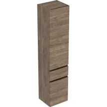Geberit Renova Plan Hochschrank 39 x 180 x 36 cm Nussbaum hickory Holz