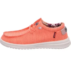 Fusion Mokassins Schnürschuhe in Orange 37 EU