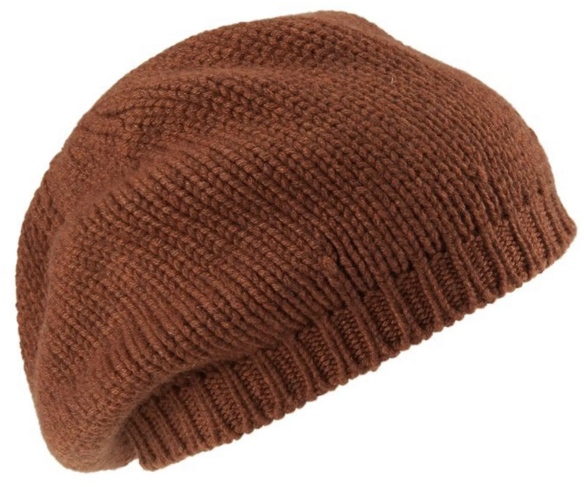 Le bonnet 100% cachemire  include marron