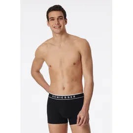 SCHIESSER Herren 3 PACK Boxershorts Bio Baumwolle Multipack - Gr.: 8