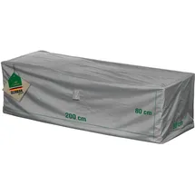 mehr Garten Loungesofa Abdeckung 200 x 90 x 80 cm Grau