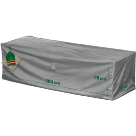 mehr Garten Loungesofa Abdeckung 200 x 90 x 80 cm Grau