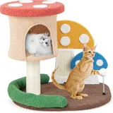 Costway Kratzbaum 60 x 49 x 59 cm mehrfarbig