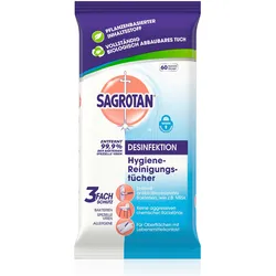 Sagrotan Hygiene-Reinigungstücher 60 St