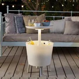 KETER Illuminated Cool Bar 57 x 49,5 x 49,5 cm Weiß