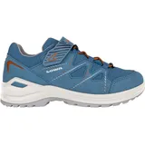 Lowa Kinder Innox Evo II GTX Low Schuhe (Größe 33, blau)