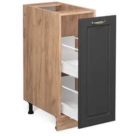 Vicco Apothekerschrank Fame-Line 30 x 51,5 x 81,5 cm Gold