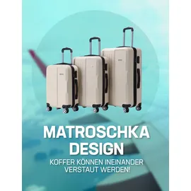 vertical studio Odense Koffer-Set 3-tlg. weiß