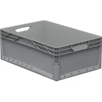 Eurobox geschlossen grau 60 x 40 x 22 cm