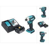 Makita DTD 172 RG1 Akku Schlagschrauber 18 V 180 Nm 1/4" Brushless + 1x Akku 6,0 Ah + Ladegerät