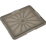 KEEEPER Aufbewahrungsbox Franz 43 x 35 cm 1-tlg. grau