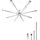 Vevor 244 cm Deckenventilator Silber