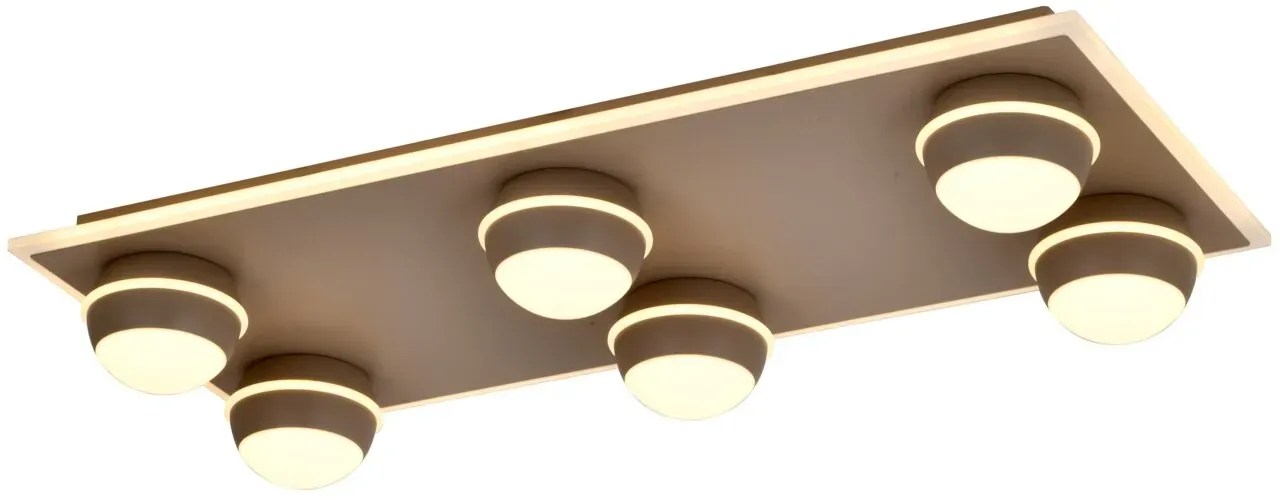 Geeti LED-Deckenleuchte BIARRITZ - B/H/T ca. 32.00x74.00x12.50