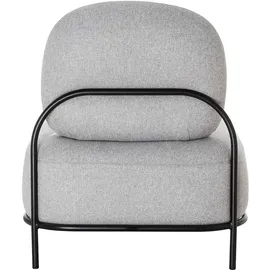 Paperflow meet powered by PAPERFLOW Sessel ADMIRAAL grau schwarz Stoff, 1 St.