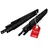 SOTech Schwerlastauszug KV2-200-H76-500 EH 500 mm, Schwarz 200 kg VarioSlide Einhandverriegelung mit Lock In Out