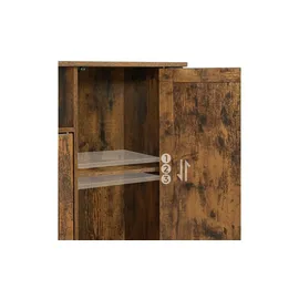 VASAGLE Sideboard, LSC096B01 braun 110,0 x 33,0 x 75,0 cm