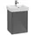 Villeroy & Boch Collaro Waschbeckenunterschrank Anschlag links 41 x 55 cm Glossy Grey