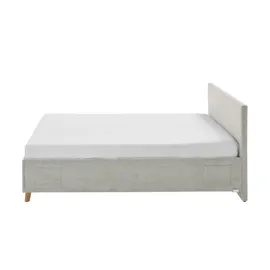 Meise Möbel meise.möbel Polsterbett Cool mit Lattenrost Cord Nata 140 x 200 cm
