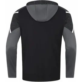 Jako Performance Kapuzenjacke Herren schwarz/anthra light XXL