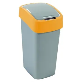 Curver Flip Bin 50 l silber/orange