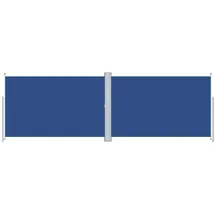 vidaXL Seitenmarkise 200 x 600 cm Blau Polyester